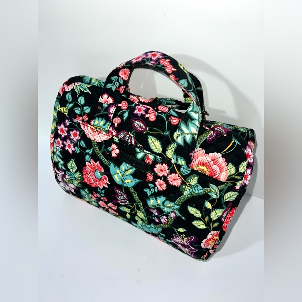 Vera Bradley Floral Hanging Organizer - Black Multicolor